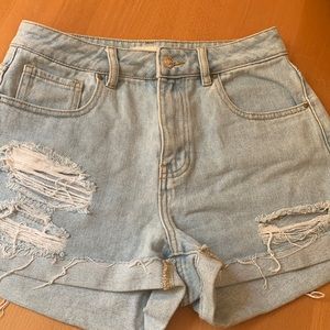 PacSun size 26 denim Mom shorts